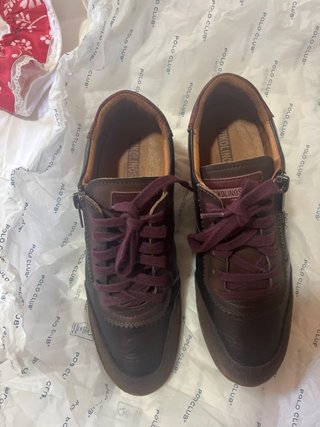 Zapatos Pikolinos Marrones/Morados Talla 38
