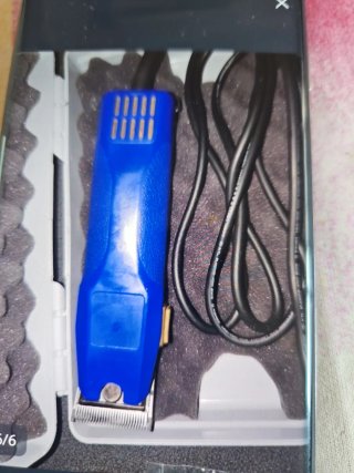 Máquina Aesculap azul peluquería