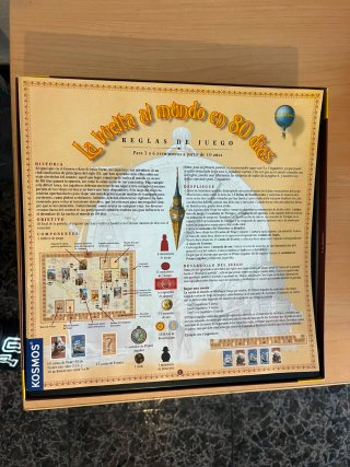 Juego de mesa La vuelta al mundo en 80 días