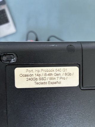 HP ProBook 640 G1 i5 8GB SSD 240GB