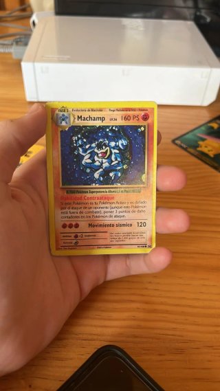 Carta Pokémon Machamp FASE 2 160 PS