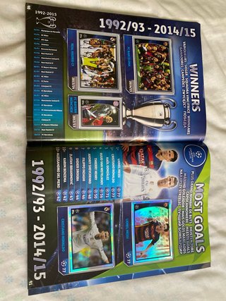 Álbum Champions League 2015-2016 Completo