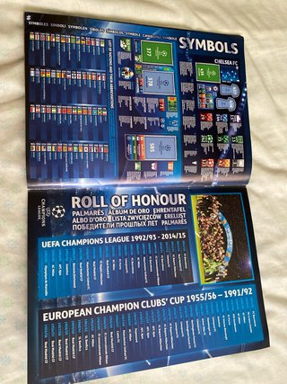 Álbum Champions League 2015-2016 Completo