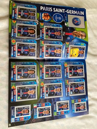 Álbum Champions League 2015-2016 Completo