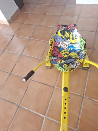 Silla Hoverboard Amarilla