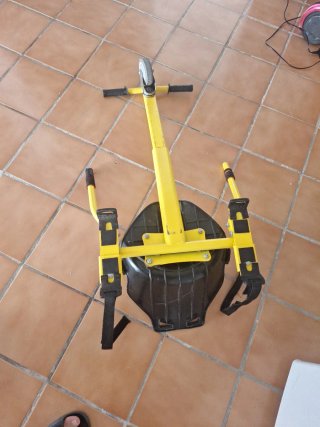 Silla Hoverboard Amarilla