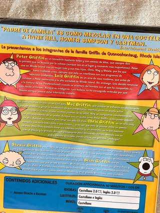 Padre de Familia DVD Temporada 1 Español