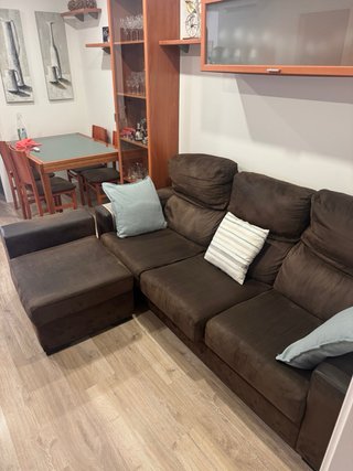 Sofá Chaise Longue 3 Plazas Deslizante