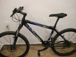 Bicicleta Montaña Negra Disco 26