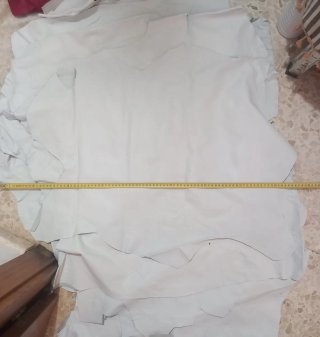Retales de cuero ovino 3,75 kg