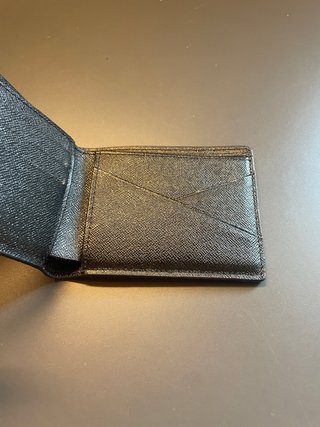 Portafoglio LV nero monogram