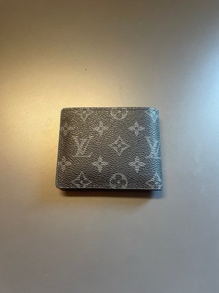 Portafoglio LV nero monogram