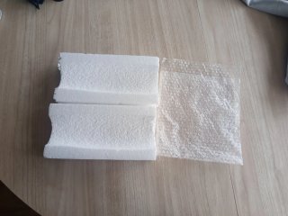 Lámpara de lava negra