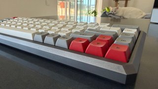 Teclado EPOMAKER GK68XS Aluminio Cherry Brown
