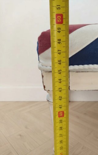Banqueta Vintage Union Jack