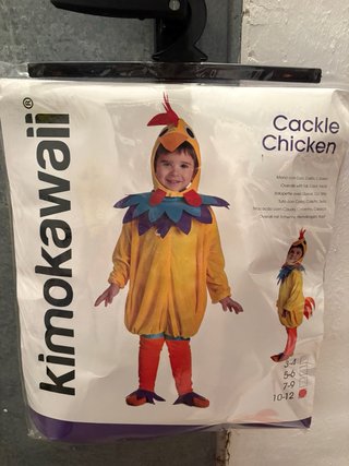 Disfraz de pollito/gallina Kimokawaii