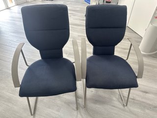 2 Sillónes/Butacas de Oficina Acolchadas