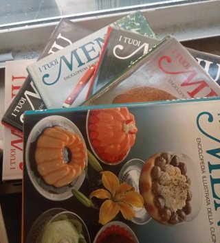 Enciclopedia 14 volumi 'i tuoi menù 'de agostini