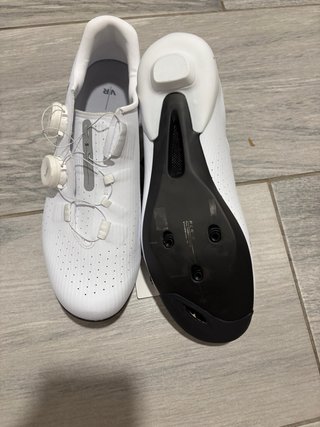 Zapatillas ciclismo blancas talla 40