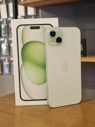 IPHONE 15 PLUS 128GB VERDE BATERIA 100% - 13 CICLO