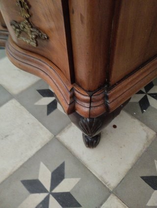 Escritorio antiguo bureau secreter madera