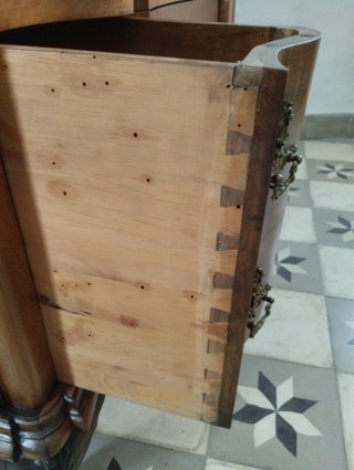Escritorio antiguo bureau secreter madera