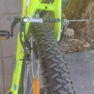 Bicicleta Rockrider color verde lima