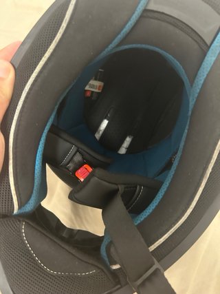 Casco de moto blanco MT