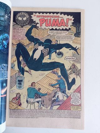The Amazing Spider-Man #256 1st Puma!