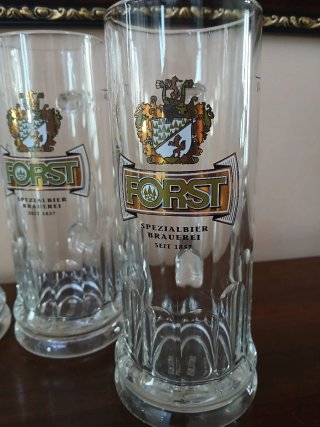 Set 4 Boccale Birra Forst Vetro