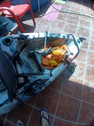 Kayak Galaxy Cruz con Sonda Garmin
