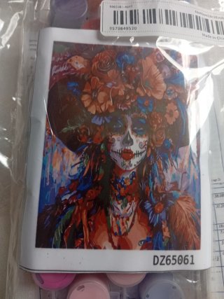 Kit Pintura por Números Catrinas