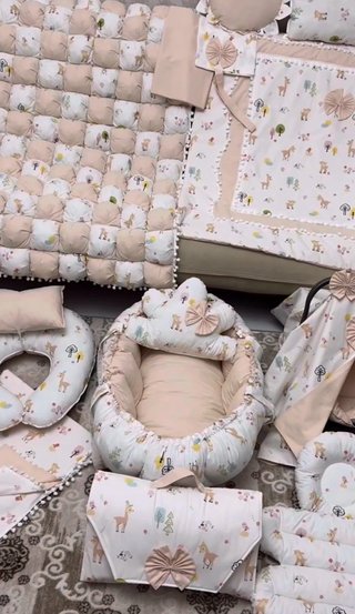 Ropa de Cuna Bebé Animales Bosque