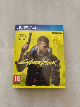 Cyberpunk 2077 PS4 + Guía + Steelbook