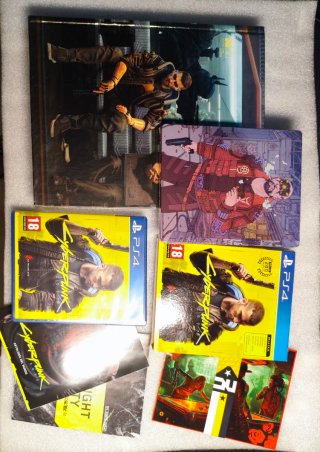 Cyberpunk 2077 PS4 + Guía + Steelbook