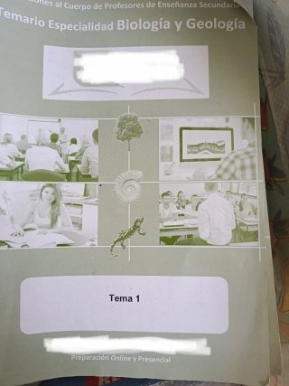 temario oposiciones secundaria biología murcia