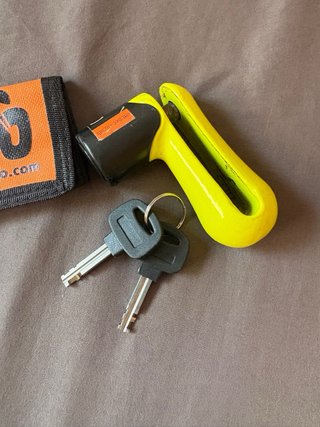 Candado Antirrobo Disco Global-Lock + Regalo