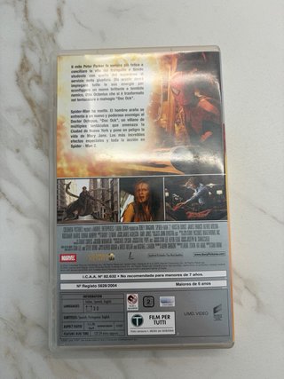 Video UMD Spider-Man 2 per PSP