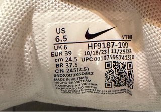 Nike Air Max 270 Tg 39 Grigio Bianco