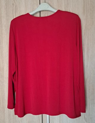 Camiseta manga larga roja Jazz & Co