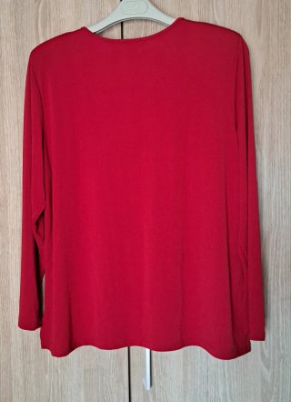Camiseta manga larga roja Jazz & Co
