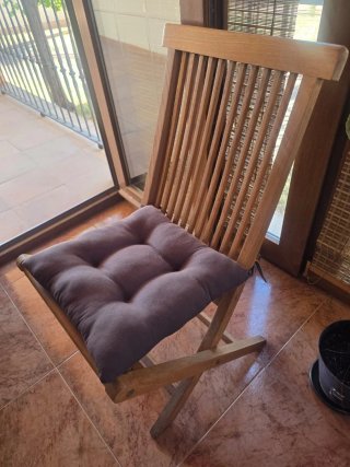 Mesa y Sillas Teka Exterior