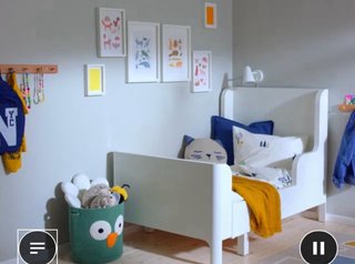 Cama infantil blanca