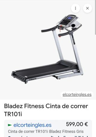 Cinta de correr TR101i
