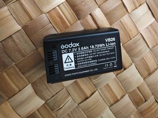 2 flash Godox V10 y accesorios Panasonic/Olympus