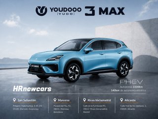 Yooudooo 3 Max 1.5 PHEV Max E-CVT 150 kW (204 CV)