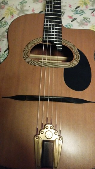 Guitarra Luthier Gerónimo Mateos Modelo Audrey