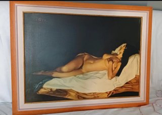 Cuadro mujer desnuda