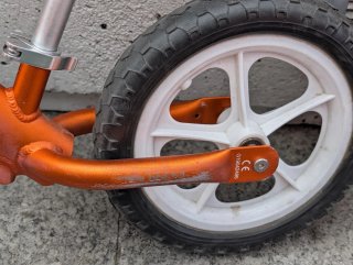Bici sin pedales / Prebici naranja