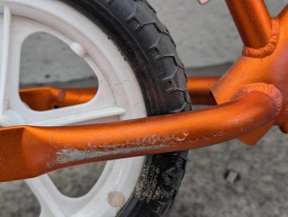 Bici sin pedales / Prebici naranja